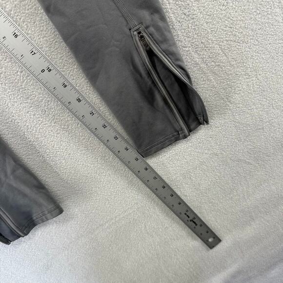 Under Armour Compression Pants Men's Medium Gray Coldgear Running Workout Logo - Picture 4 of 9